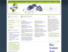 Tablet Screenshot of buildinga-z.com